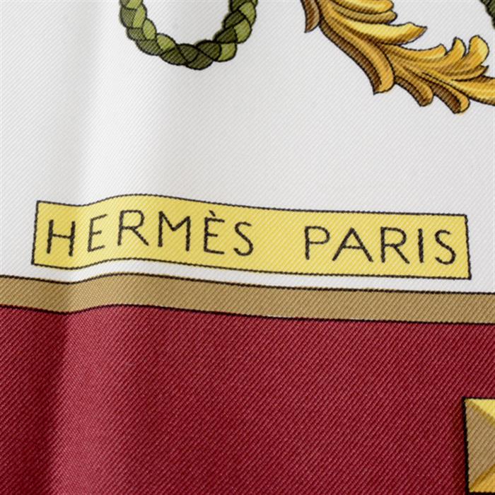 hermèsエルメス商品名hermès エルメス 90カレ 大判スカーフ　レア