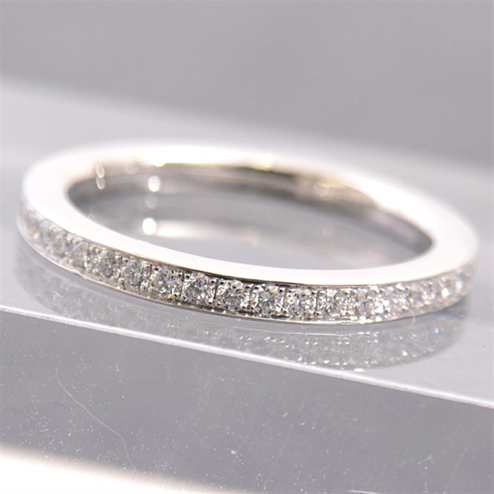 フルエタニティリング　ダイヤモンド　プラチナ　リング　レディース　メンズ　指輪