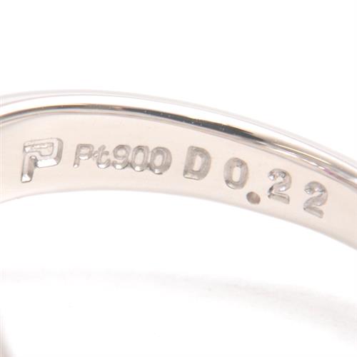 POLA ルビー ダイヤモンド リング・指輪 PT900 レディース