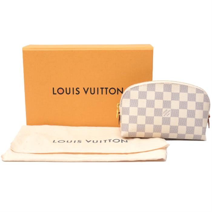 LOUIS VUITTON ルイヴィトン　ダミエ　アズール ポーチ　未使用品